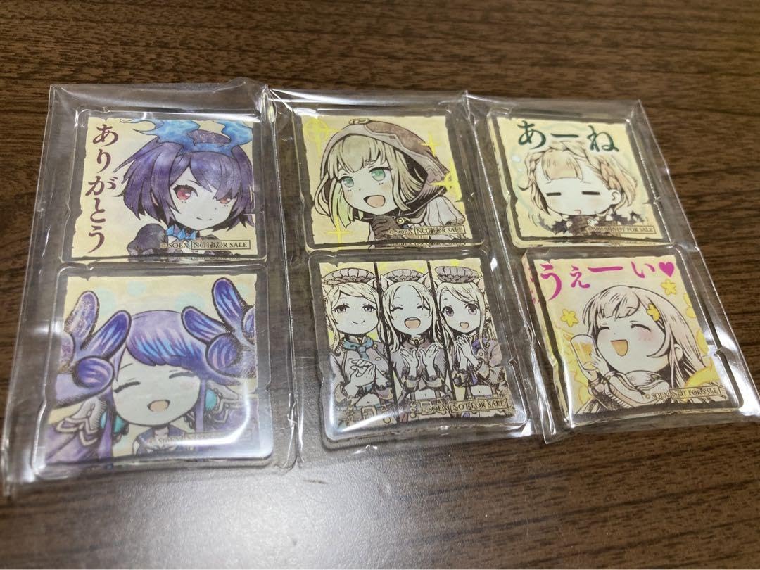 シノアリス 金パス特典マグネット5セット